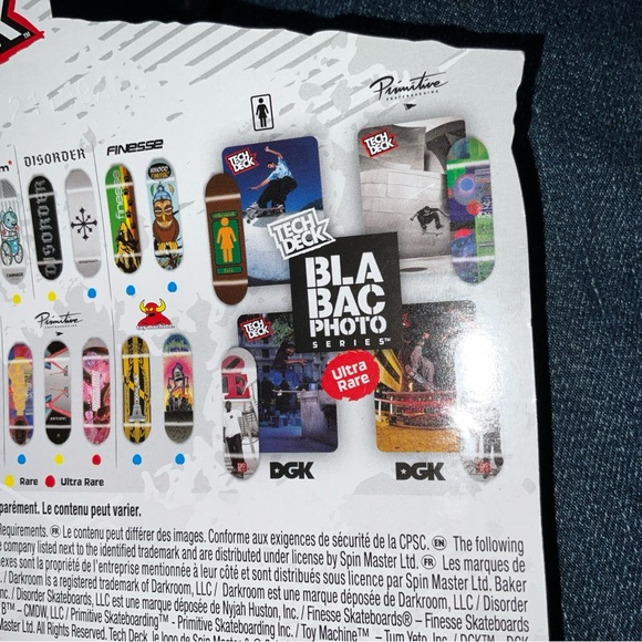 Tech Deck * Series 3 * Toy Machine * Yellow And Black *  Brand New * Sealed - Picture 13 of 16